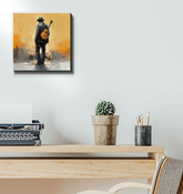 Electric Euphoria Wrapped Canvas - Beyond T-shirts